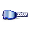Masque moto 100% Accuri 2 2028 - Ecran iridium Bleu