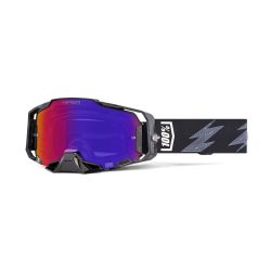 Masque moto 100% Armega HiPER Crenshaw - Ecran iridium Violet