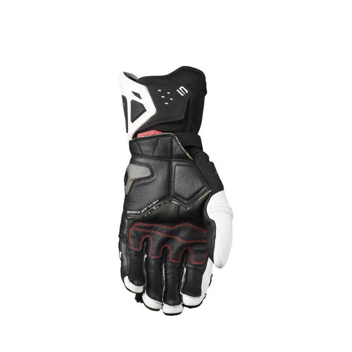 Gants moto racing Five RFX2 Evo Noir Blanc