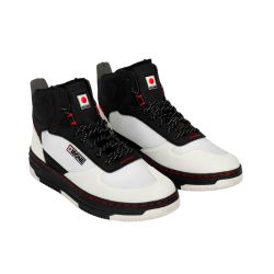 Baskets moto Ipone KT01-S - Blanc Noir
