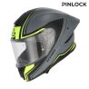 Casque moto Acerbis TARMAK-X - GRIS et JAUNE