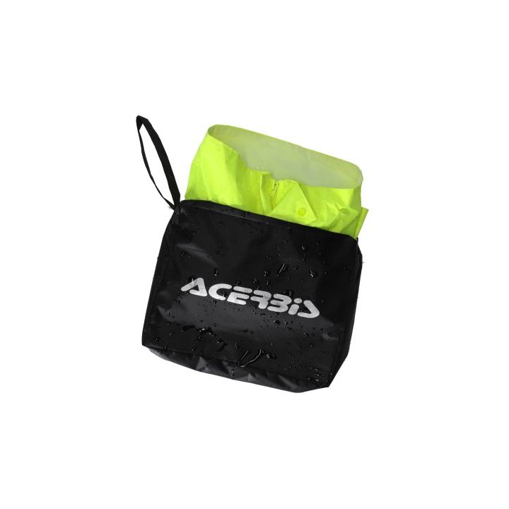 Combinaison de pluie moto Acerbis LINE - NOIR et JAUNE