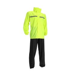 Combinaison de pluie moto Acerbis LINE - NOIR et JAUNE 2