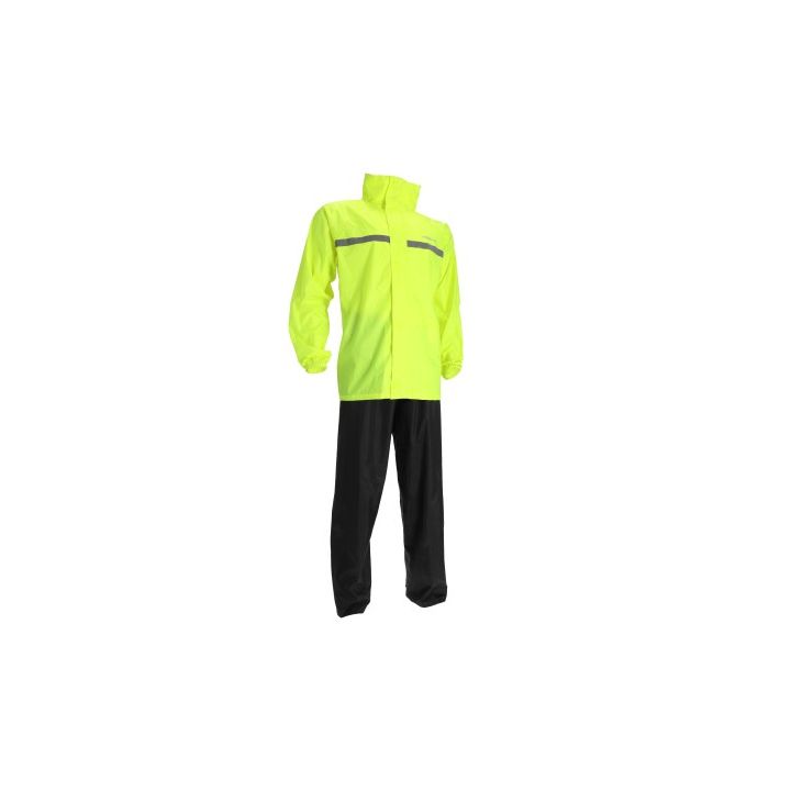 Combinaison de pluie moto Acerbis LINE - NOIR et JAUNE