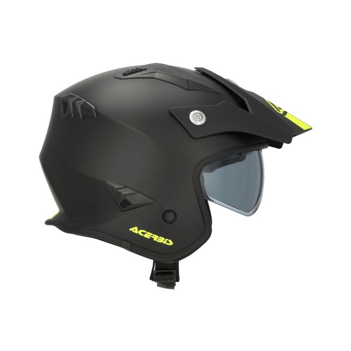 Casque moto jet Acerbis ARIA - NOIR