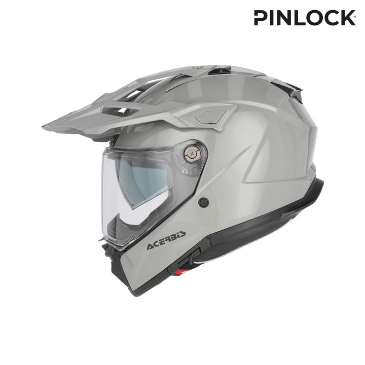 Casque moto trail Acerbis ATTACK - GRIS