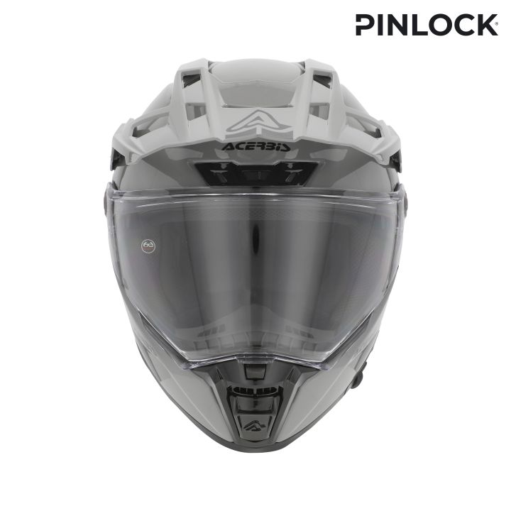 Casque moto trail Acerbis ATTACK - GRIS