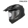 Casque moto trail Acerbis ATTACK - NOIR