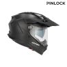 Casque moto trail Acerbis ATTACK - NOIR