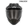 Casque moto trail Acerbis ATTACK - NOIR