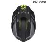 Casque moto trail Acerbis ATTACK - GRIS et JAUNE