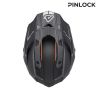 Casque moto trail Acerbis ATTACK - GRIS et ORANGE