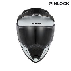Casque moto trail Acerbis ASSAULT - BLANC