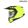 Casque moto trail Acerbis ASSAULT - JAUNE FLUO