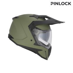 Casque moto trail Acerbis ASSAULT - VERT KAKI 2