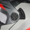 Casque moto modulable Acerbis RIDER - GRIS et ROUGE