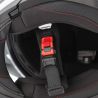 Casque moto modulable Acerbis RIDER - GRIS et ROUGE