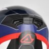 Casque moto modulable Acerbis RIDER - BLANC et BLEU et ROUGE