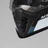 Casque enfant moto trail Acerbis RIDER - NOIR et JAUNE FLUO
