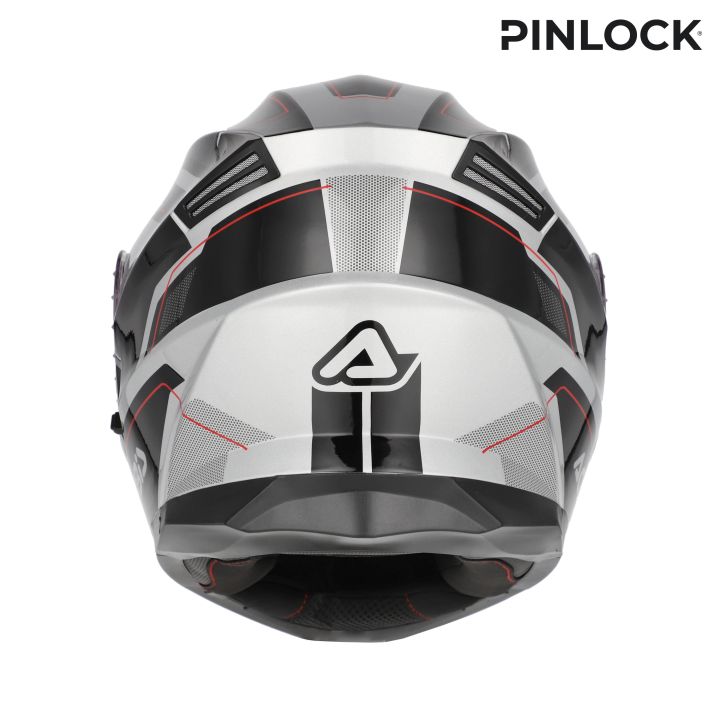 Casque moto Modulable Acerbis SEREL - NOIR et ARGENT