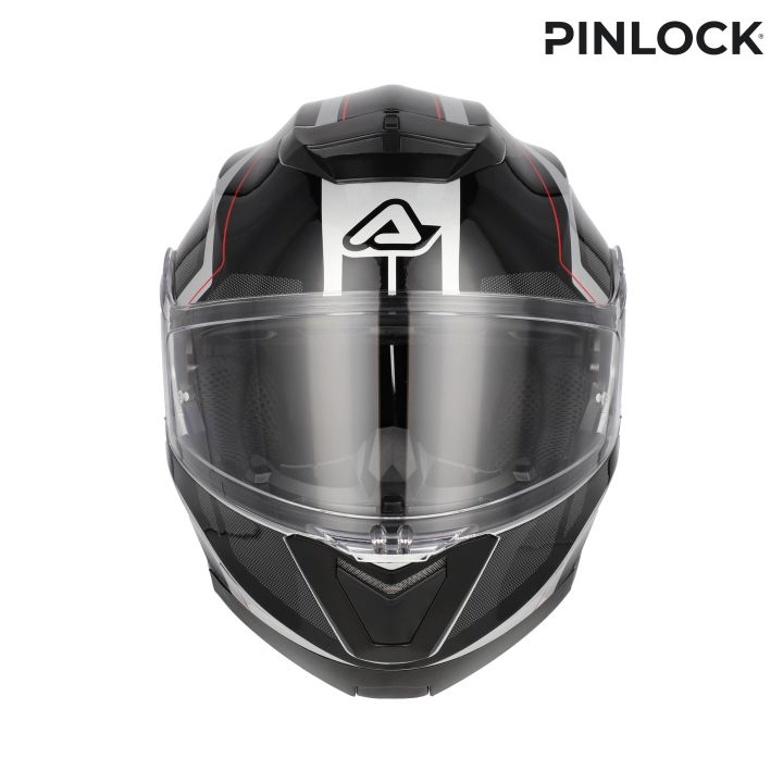 Casque moto Modulable Acerbis SEREL - NOIR et ARGENT