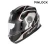 Casque moto Modulable Acerbis SEREL - NOIR et ARGENT