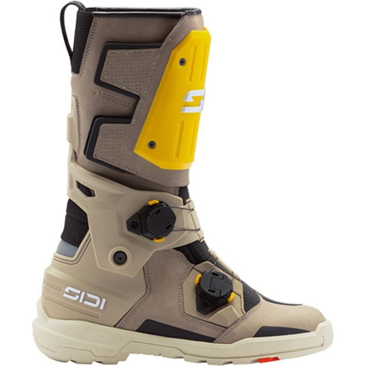 Bottes moto Sidi Taurus Gore-Tex Sable Ocre