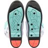 Bottes moto tout terrain Sidi Crossfire 3 SRS Blanc Cyan Corail