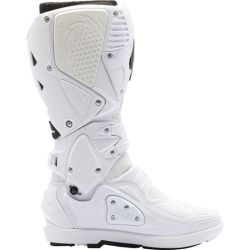 Bottes moto tout terrain Sidi Crossfire 3 SRS Blanc Noir 2