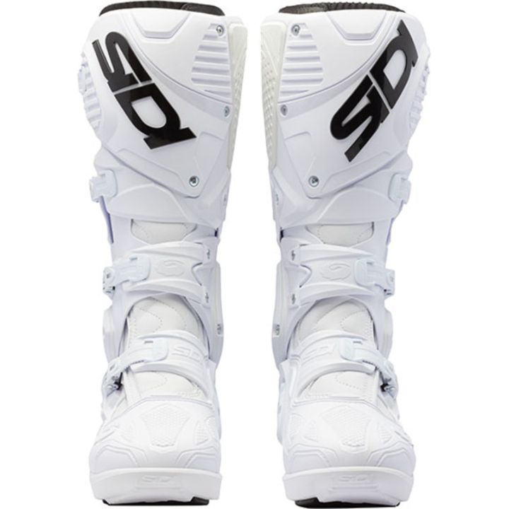 Bottes moto tout terrain Sidi Crossfire 3 SRS Blanc Noir