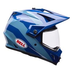 Casque cross Bell MX-9 Adventure Mips Motion - Bleu 2
