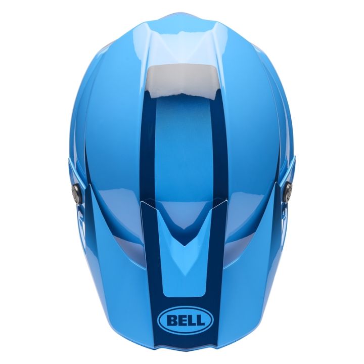 Casque cross Bell Moto-10 Mips Fade - Bleu