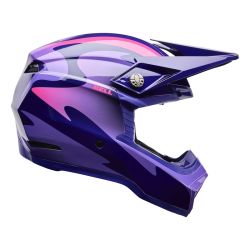 Casque cross Bell Moto-10 Mips Fluid - Violet 2
