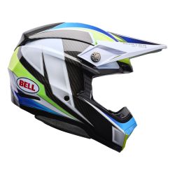 Casque cross Bell Moto-10 Spherical Grid - Blanc 2