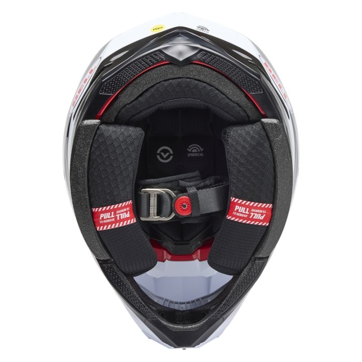 Casque cross Bell Moto-10 Spherical Grid - Gris