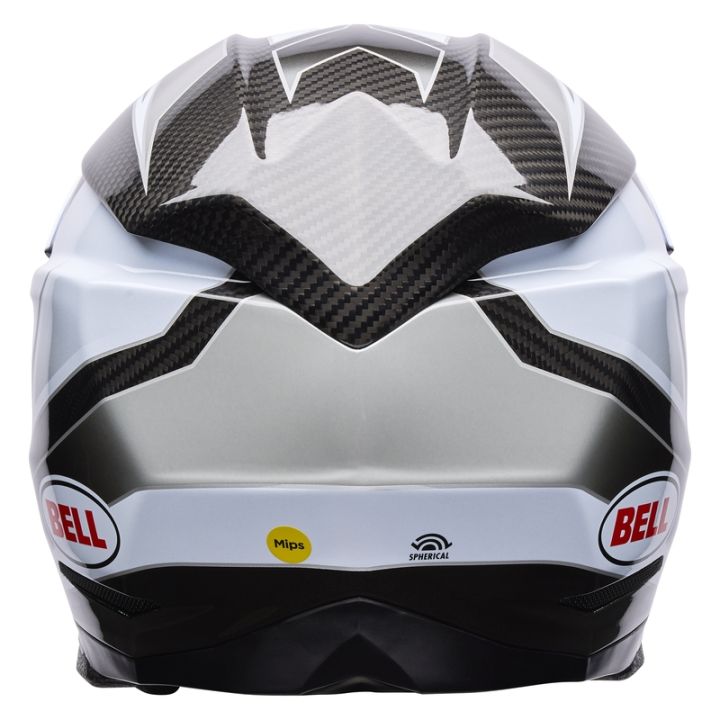 Casque cross Bell Moto-10 Spherical Grid - Gris