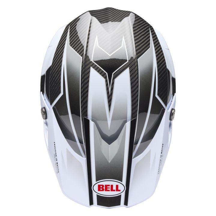 Casque cross Bell Moto-10 Spherical Grid - Gris