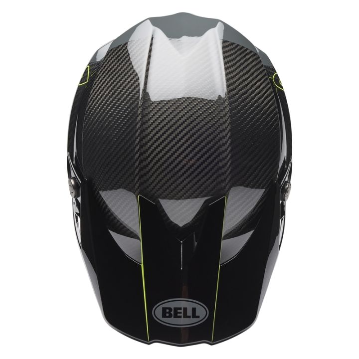 Casque cross Bell Moto-10 Spherical Strike - Jaune