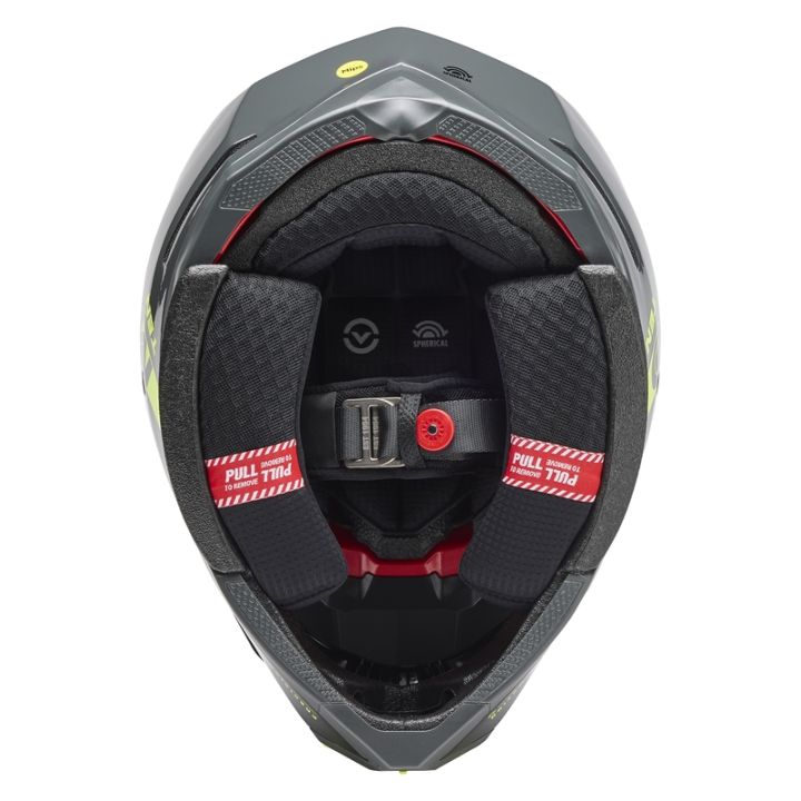 Casque cross Bell Moto-10 Spherical Strike - Jaune