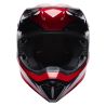 Casque cross Bell MX-10 Mips Wave - Rouge