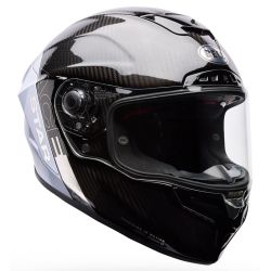 Casque moto intégral Bell Race Star DLX Flex Strike - Argent