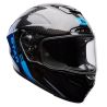 Casque moto intégral Bell Race Star DLX Flex Strike - Bleu