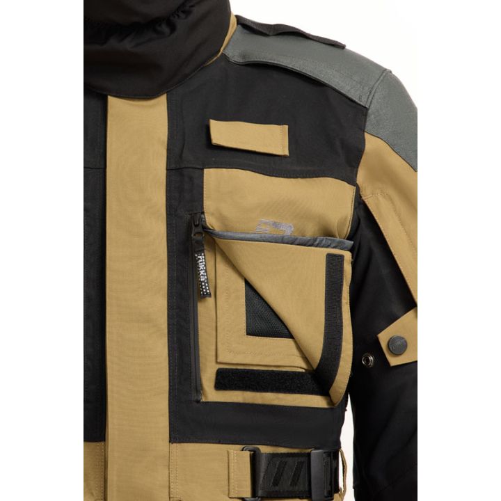 Veste moto aventure Rukka TITANTRAIL-R Kaki