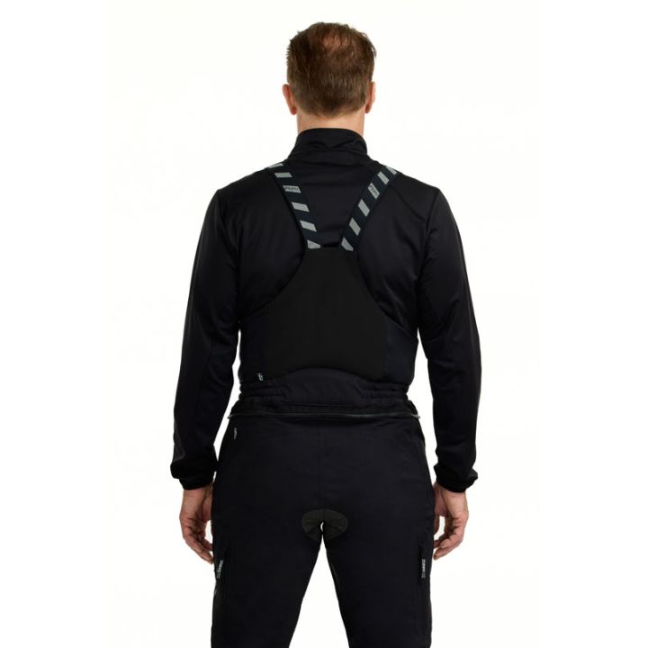 Gilet thermique coupe vent Rukka WIND-R BIB Noir