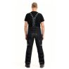 Pantalon moto aventure Rukka TITANTRAIL-R Noir Gris jambes courtes