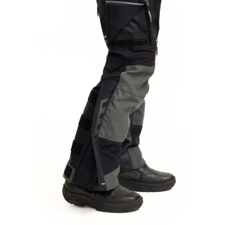Pantalon moto aventure Rukka TITANTRAIL-R Noir Gris jambes courtes