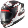 Casque intégral Arai Quantic Giu - Noir Blanc Rouge