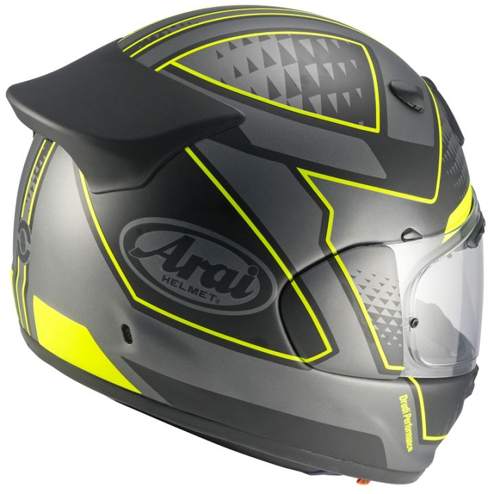 Casque intégral Arai Quantic Giu - Noir Gris Jaune