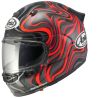Casque intégral Arai Quantic Swirl - Noir Rouge Gris