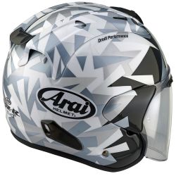 Casque jet Arai Sz-R Vas Evo Mimesis - Blanc 2